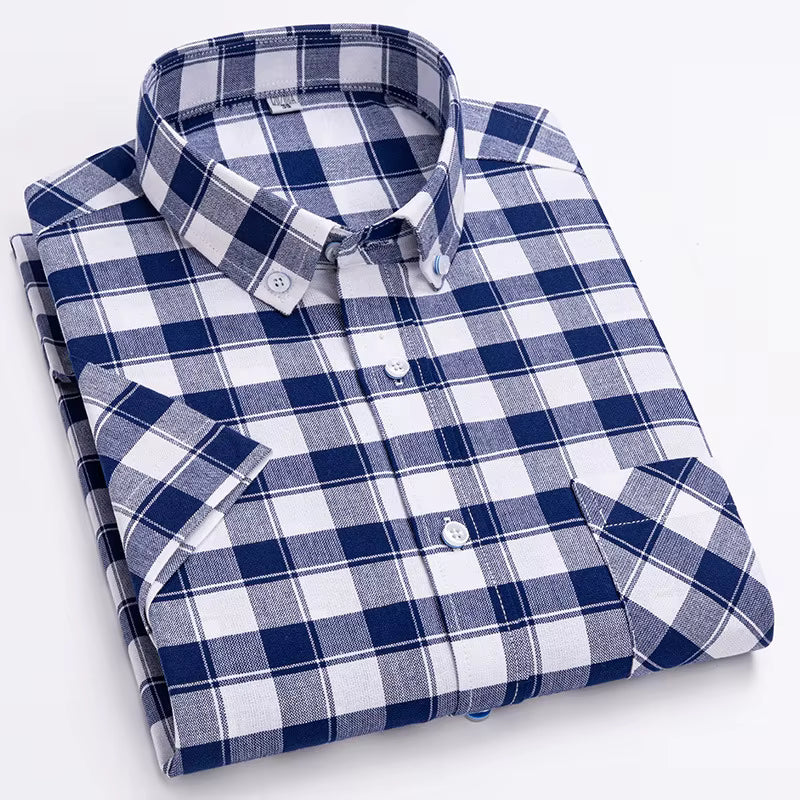 Men's Casual Printed Half Sleeve Shirt - Multicolor | HSS-19