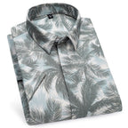 Men's Casual Printed Half Sleeve Shirt - Multicolor | HSS-24