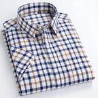 Men's Casual Printed Half Sleeve Shirt - Multicolor | HSS-33