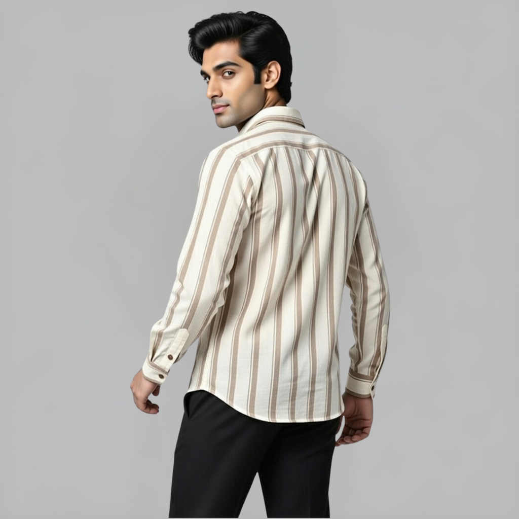 Men's Striped Shirt (MSS-12)