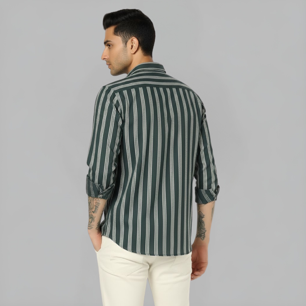 Men's Striped Shirt (MSS-16)