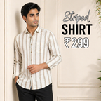 Men's Striped Shirt (MSS-12)