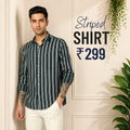 Men's Striped Shirt (MSS-16)