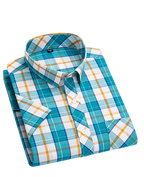Men's Casual Printed Half Sleeve Shirt - Multicolor | HSS-5
