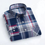 Men's Casual Printed Full Sleeve Shirt - Multicolor | FSS-17