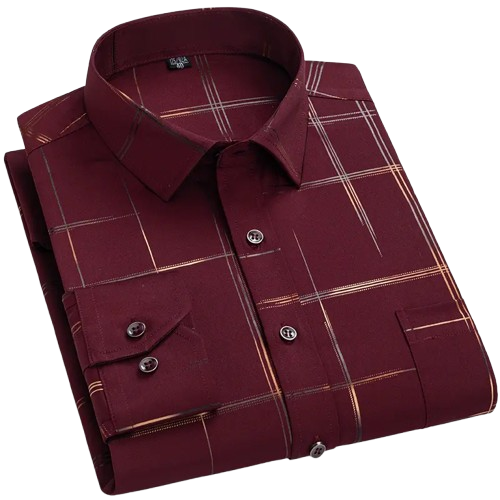 Men's Casual Printed Full Sleeve Shirt - Multicolor | FSS-5