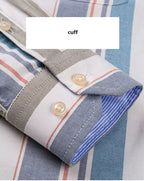 Men's Casual Printed Full Sleeve Shirt - Multicolor | FSS-25