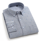 Men's Casual Printed Full Sleeve Shirt - Multicolor | FSS-59