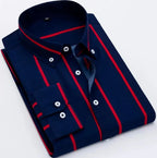 Men's Casual Printed Full Sleeve Shirt - Multicolor | FSS-12
