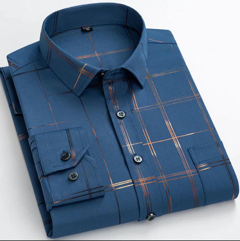 Men's Casual Printed Full Sleeve Shirt - Multicolor | FSS-24
