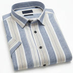Men's Casual Printed Half Sleeve Shirt - Multicolor | HSS-15